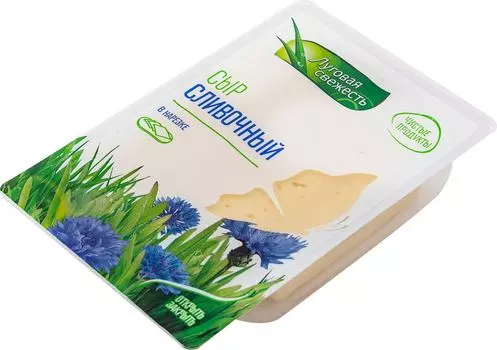 Сыр Луговая свежесть Сливочный 50% 380г