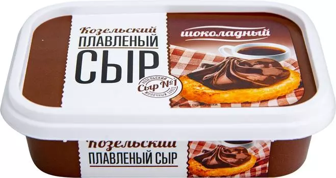 Сыр плавленый Козельский шоколадный 30% 190г