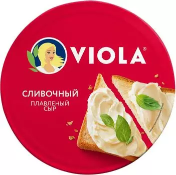 Сыр плавленый Viola Сливочный 35% 130г. Закажите онлайн!