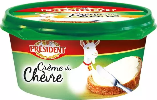 Сыр President Creme De Chevre 50% 125г