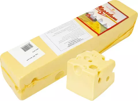 Сыр Real Swiss Cheese Maasdam 48% 0.1-0.3кг