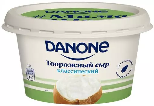 Сыр творожный Danone Классический 60% 140г