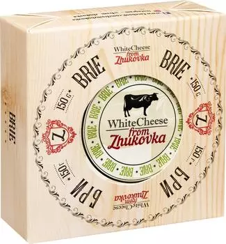 Сыр White Cheese from Zhukovka Бри 60% 150г