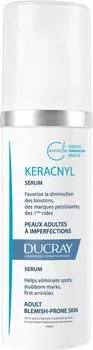 Сыворотка Ducray Keracnyl Разглаживающая для проблемной кожи 30мл