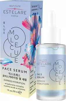 Сыворотка Institute Estelare Blue MoLecuLe Гиалуроновая экспресс-увлажнение 30мл