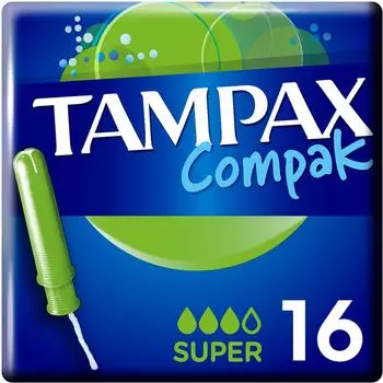 Тампоны Tampax Compak Super 16шт