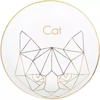 Тарелка декоративная Magic Home Cat