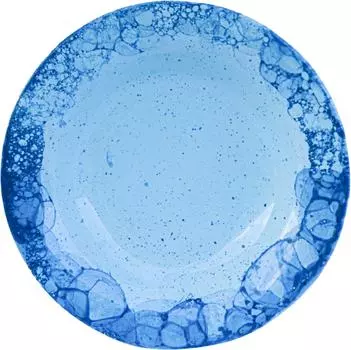 Тарелка для супа Ceramisia Lagoon Лазурная 24см