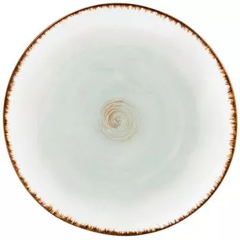 Тарелка Elan Gallery Кантри для закуски Голубая 21*21*2см