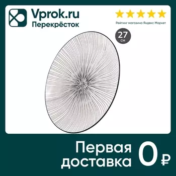 Тарелка обеденная Apollo Reclipse 27см. Закажите онлайн!