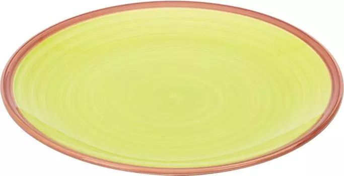 Тарелка обеденная Fioretta Wood Green 27см