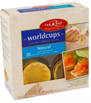 Тарталетки Van Rooy Салатницы мини 20шт 60г