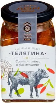 Телятина Медовый дом ферма с ягодами годжи и фисташками 250г