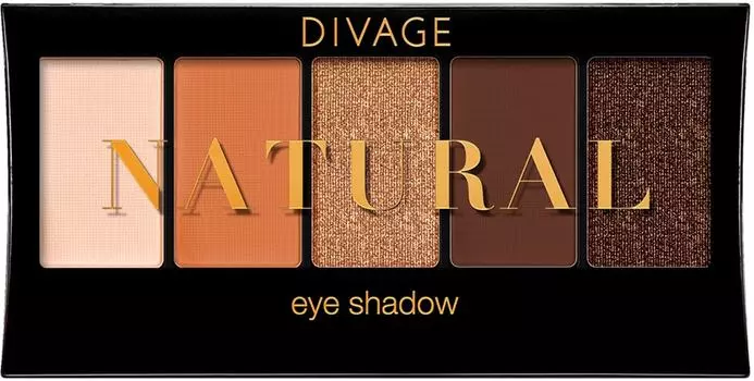 Тени для век Divage Palettes Eye Shadow Natural палетка