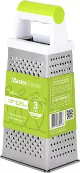 Терка MasterHouse Изумруд четырехгранная