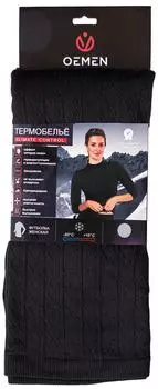Термофутболка с горлом Oemen женская XL