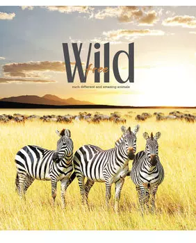 Тетрадь ArtSpace Wild and cute клетка А5 80л