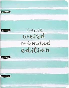 Тетрадь Be Smart Aquarelle клетка на кольцах 16.3*21.2см 120л