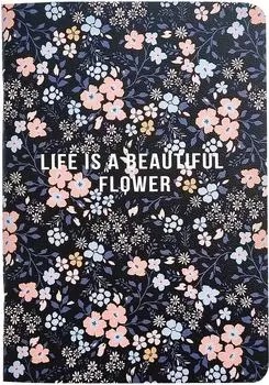 Тетрадь Be Smart Camilla черный клетка 15*21см 48л