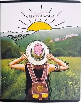 Тетрадь Be Smart Discovery клетка 16.5*20.3см 48л