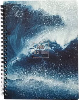 Тетрадь Be Smart Storm на спирали клетка 15.6*20.7см 120л