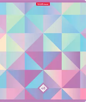 Тетрадь Erich Krause Magic Rhombs клетка А5+ 48л