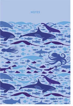 Тетрадь Joy book Ocean линейка А4 48л