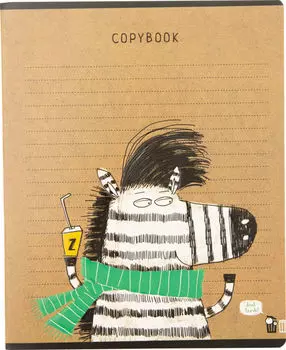 Тетрадь Кайфоиды А5 клетка 48л в ассортименте