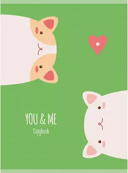 Тетрадь Listoff A4 48л