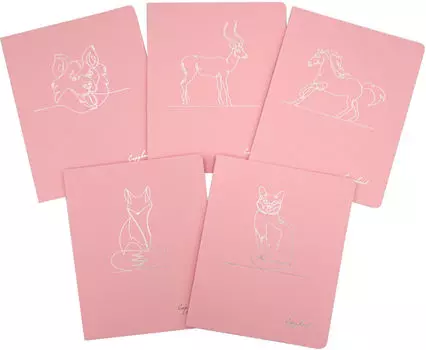 Тетрадь Unnikaland Клетка A5 48л в ассортименте