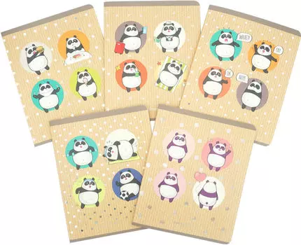 Тетрадь Unnikaland Клетка A5 48л в ассортименте