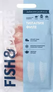 Тилапия Fish &amp; More филе замороженное 500г