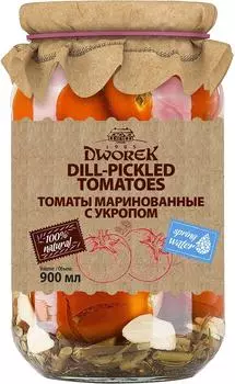 Томаты Dworek Маринованные с укропом 860г