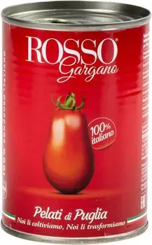 Томаты Rosso Gargano Pelati в собственном соку 400г