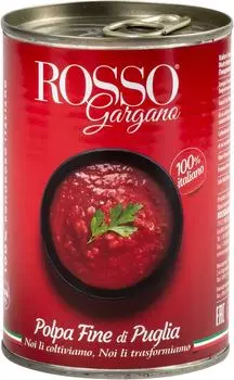 Томаты Rosso Gargano Polpa в собственном соку 400г