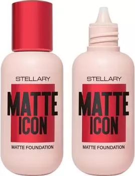 Тональный крем Stellary Matte Icon Foundation матирующий Бежевый Тон 04