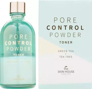 Тонер для лица The Skin House Pore Control Powder с абсорбирующей пудрой 130мл