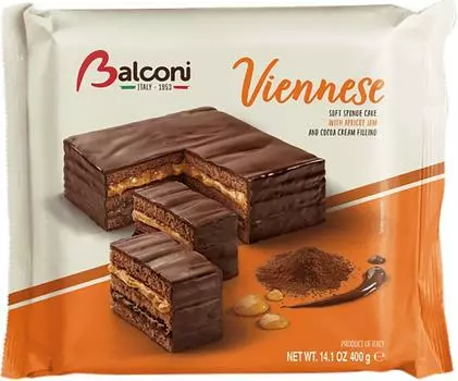 Торт Balconi Бисквитный венский 400г