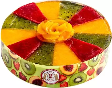 Торт Метрополь Фруктовые кусочки 950г