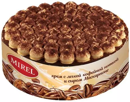 Торт Mirel Тирамису 750г - Vprok.ru Перекрёсток