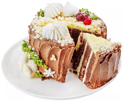 Торт Mon Realle Лесной пенек 700г - Vprok.ru Перекрёсток