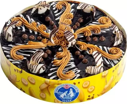 Торт Север Банановый флирт 1кг