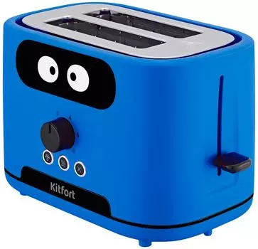 Тостер Kitfort КТ-4093-3 синий - Vprok.ru Перекрёсток