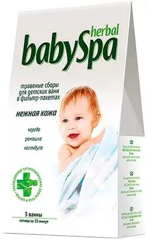 Травяной сбор Herbal Baby Spa Нежная кожа 45г