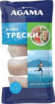 Треска Agama филе лойн свежемороженое 400гс доставкой!