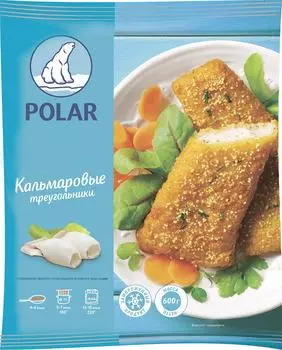 Треугольники кальмаровые Polar в панировке 600г