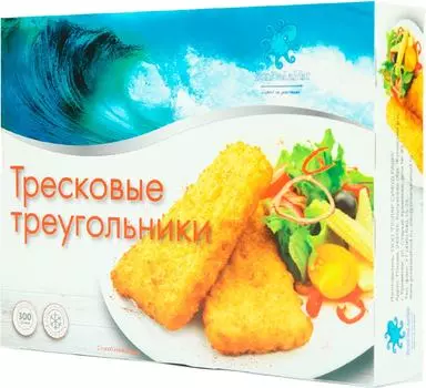 Треугольники тресковые Polar в панировке 300г