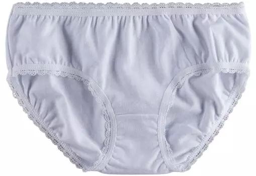 Трусы детские Alex Textile для девочек белые Размер 13-14