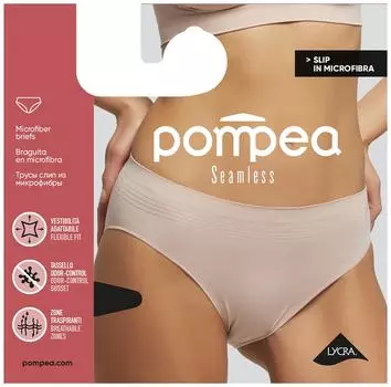 Трусы женские Pompea Slip Seamless L/XL Nero