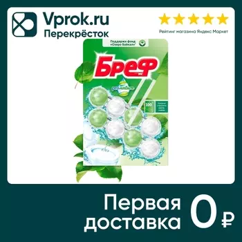 Туалетный блок Бреф Pro nature 100г 2штс доставкой!